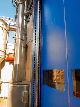 DynamicRoll® Air – das Schnelllauftor, das auch im geöffneten Zustand zuverlässig vor Temperaturschwankungen schützt!