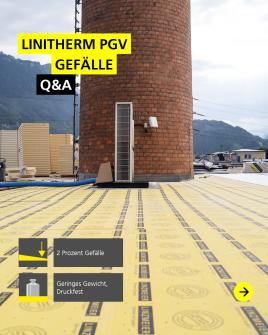🛠️ Q&A: LINITHERM PGV Gefälle – Die smarte Lösung für Ihr Flachdach