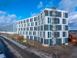 Sanwichfassade mit Vorsatzschale aus Carbonbeton