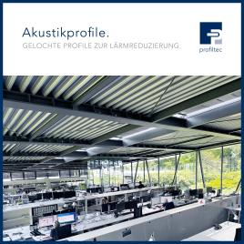 🎧 Effektive Schallabsorption mit perforierten Dachtragschalen