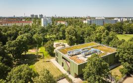Pädagogisches Konzept trifft grüne Architektur.