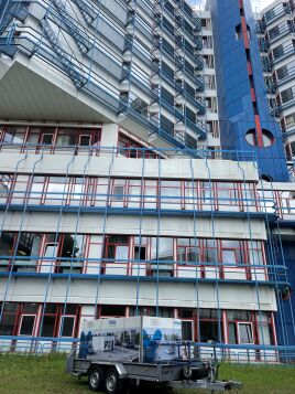 🚁 Klinikum Bamberg: Sanierung unter dem Hubschrauberlandeplatz