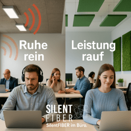 📢 Schluss mit Lärm. Her mit der Konzentration.