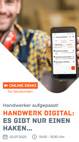 Handwerk digital: Es gibt nur einen Haken…