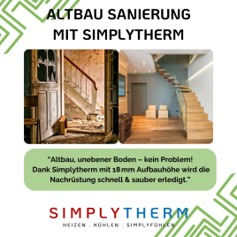 Altbau Sanierung mit Simplytherm