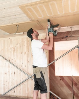 Wand- und Deckenheizung „naturbo therm“ – Strahlungswärme aus Wand und Decke