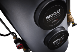 Passt perfekt für Wohnbau und Industrie: Kalkschutz mit BIOCAT Großanlagen