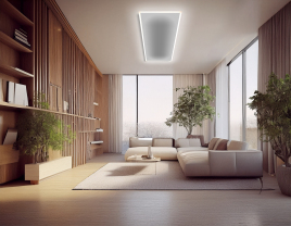 ISP LED Deluxe – Infrarotheizung mit LED-Lichtrahmen von Technotherm