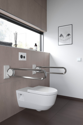Barrierefreie WC-Lösung: TECEprofil Gerontomodul