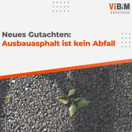 Neues Gutachten: Ausbauasphalt ist kein Abfall! ♻️