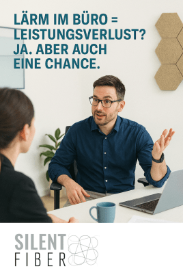 🔊 Lärm im Büro = Leistungsverlust? Ja. Aber auch eine Chance.
