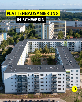 Plattenbausanierung in Schwerin