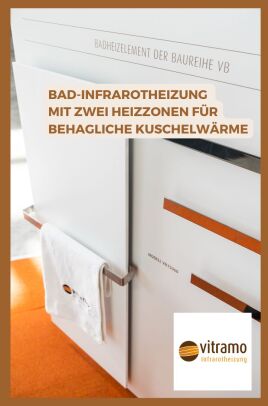 Badheizkörper mit Infrarotwärme