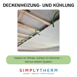 Simplytherm Deckenheizung & -Kühlung: Das clevere Klima über Kopf