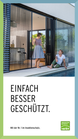 Zweiflügeliges Insektenschutz Plissee