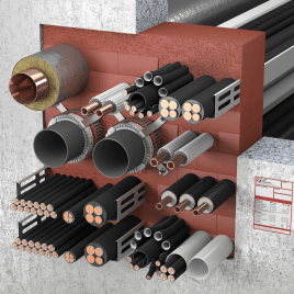 ZZ® M21-S90: Flexible S90-Kombiabschottung für hohe Belegungsdichten und variable Anforderungen