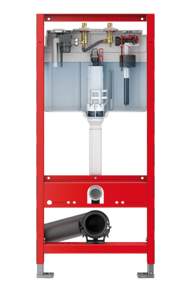 TECEprofil WC-Modul mit integrierter Hygienespülung