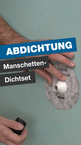 Wandscheibe abdichten? So geht´s!