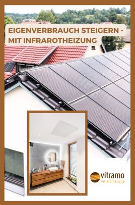 Eigenverbrauch steigern mit Infrarotheizung und Photovoltaik