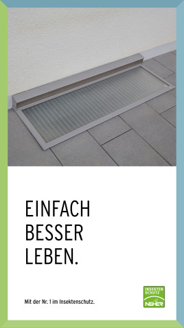 Regensichere Abdeckung RESi | Neher Insektenschutz