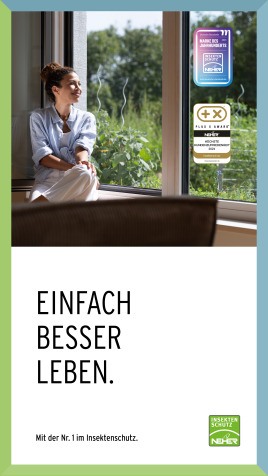 Ausgezeichneter Insektenschutz von Neher