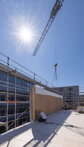 EGGER EcoBox am Campus Rosenheim