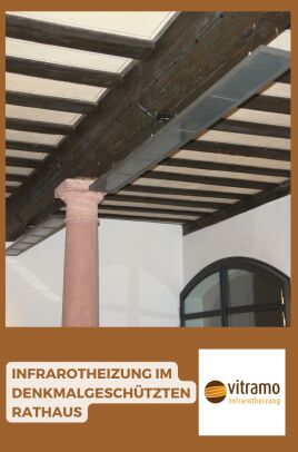 Infrarotheizung in Gebäuden unter Denkmalschutz