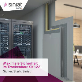 Sicherheit im Trockenbau – neu definiert mit SK122