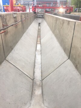 🏛️ Altbeton in Kläranlage