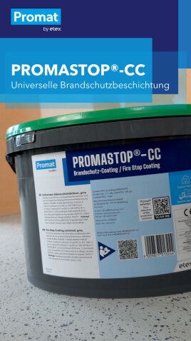 PROMASTOP®-CC – Mehr als nur ein Brandschutzcoating