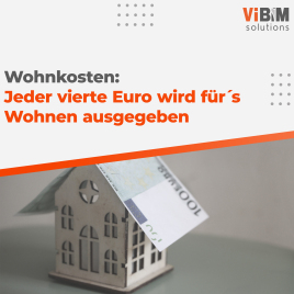 🏠 Wohnkosten in Deutschland: Jeder vierte Euro geht fürs Wohnen drauf