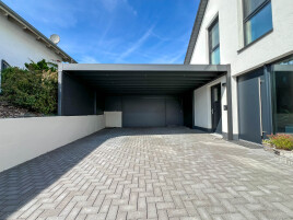 Überdachung des Monats: Flachdachcarport C600+