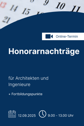 Honorarnachträge für Architekten und Ingenieure - Endlich alle Nachträge abrechnen!