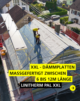 LINITHERM PAL XXL - PERFEKTER DÄMMPLATTENAUFBAU
