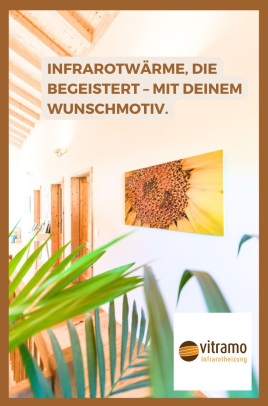 Infrarotheizung mit individuellem Wunschmotiv