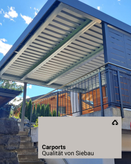 Carports mit Sichtschutz