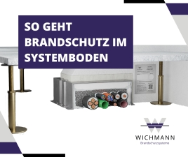 Zuverlässiger Brandschutz im Systemboden: So geht’s mit der UFK Kabelbox