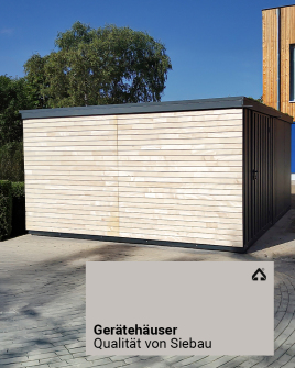 Gerätehäuser von Siebau