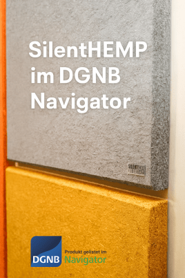 🌿 SilentHEMP im DGNB Navigator