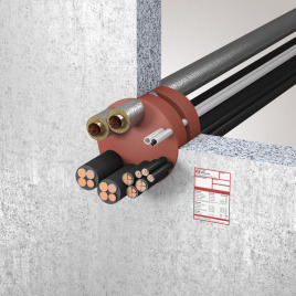 Flexible Abschottung für Kabel & Rohre!  M10 DE
