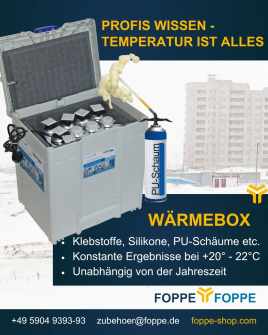Auf die richtige Temperatur achten!