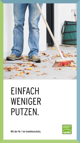 Insektenschutz im Herbst