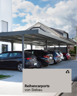 Reihencarports von Siebau