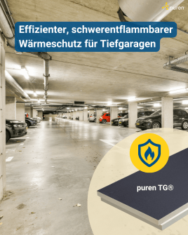 🔥Schwerentflammbarer Wärmeschutz für Tiefgaragen