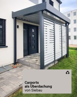 Carports als Überdachung von Siebau