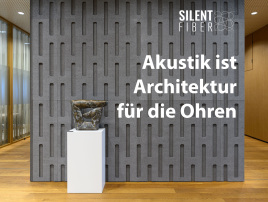 Akustik ist Architektur für die Ohren.