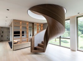 Höchste Treppenbaukunst mit skulpturalem Charakter