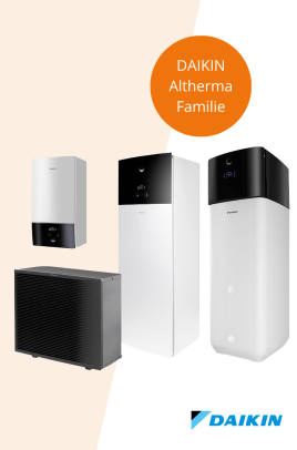 DAIKIN Altherma Wärmepumpen Familie