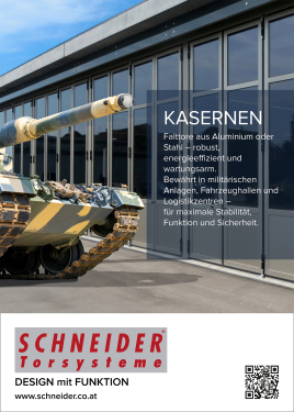 🪖 SCHNEIDER Falttore für Kasernen - Bewährt in militärischen Anlagen für maximale Stabilität und Sicherheit! 🎖️