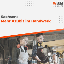 Mehr junge Leute starten Handwerkslehre in Sachsen